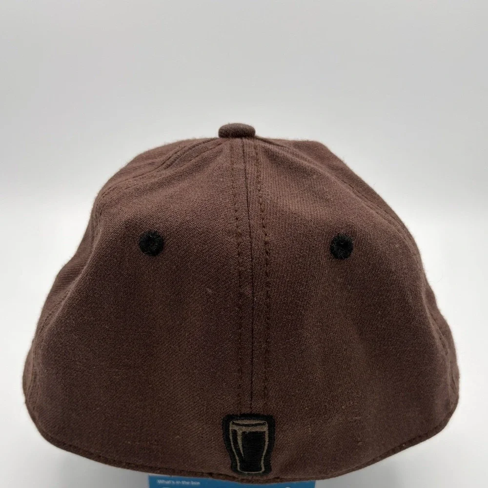 Guinness Baseball Cap Mens OSFM Brown Embroidered Shamrock Luck Of The Irish Hat